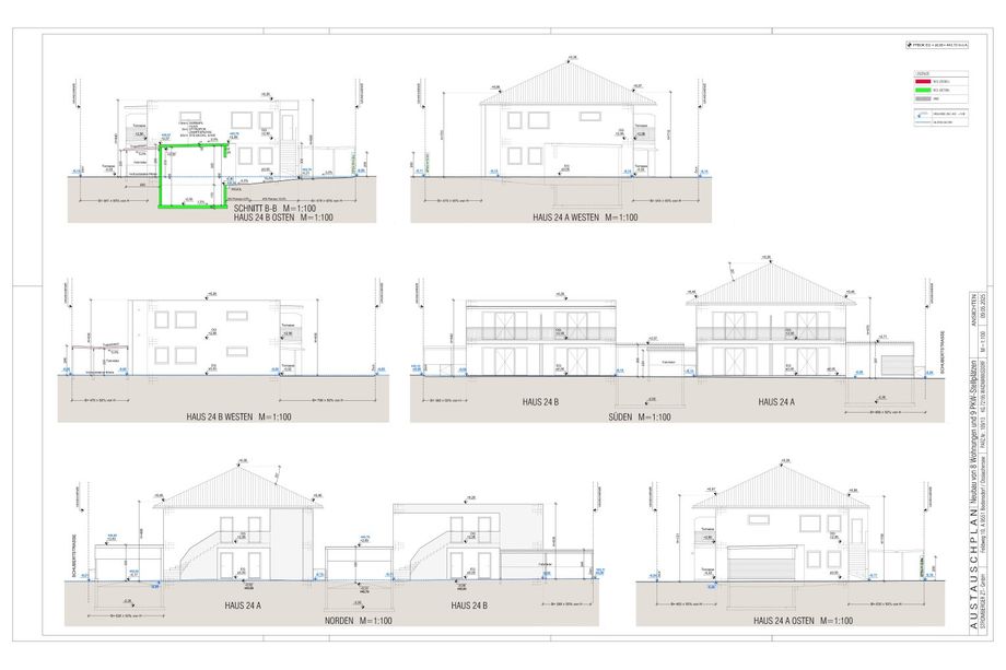 NEUBAU Kleinwohnanlage mit 2 Häusern und 8 Wohnungen in Waidmannsdorf - Schubertstraße / ERSTBEZUG