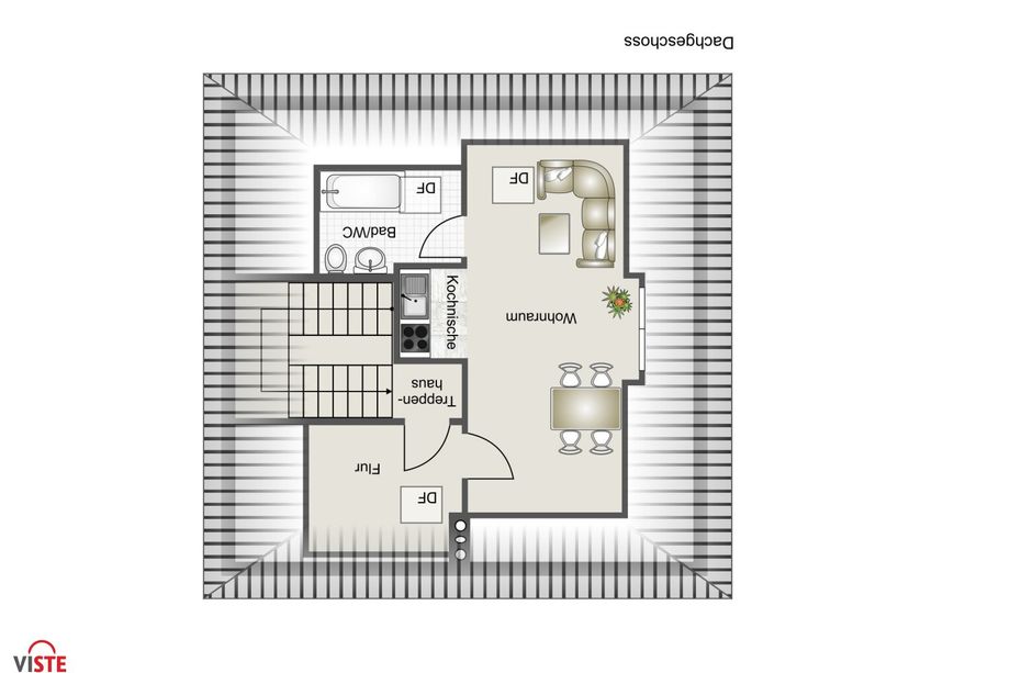 Kompaktes Wohnhaus mit 6 Kleinwohnungen - Anlageobjekt/Mitarbeiterwohnhaus in zentraler Stadtlage