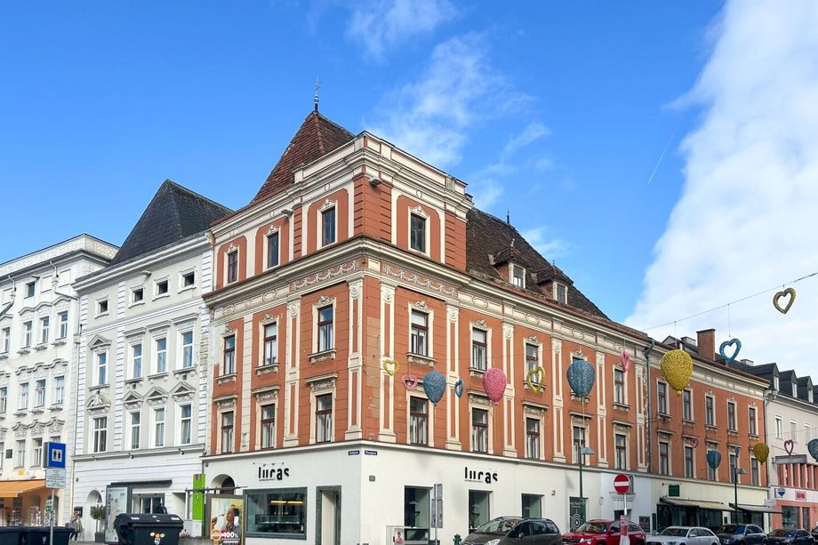 Historisches Zinshaus in Top-Lage am Stadtplatz Wels