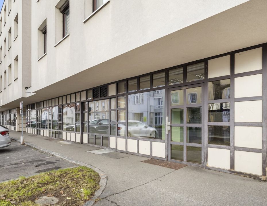 Vielseitige Gewerbefläche mit hoher Sichtbarkeit ideal für Praxis, Studio oder Büro in Klagenfurt!
