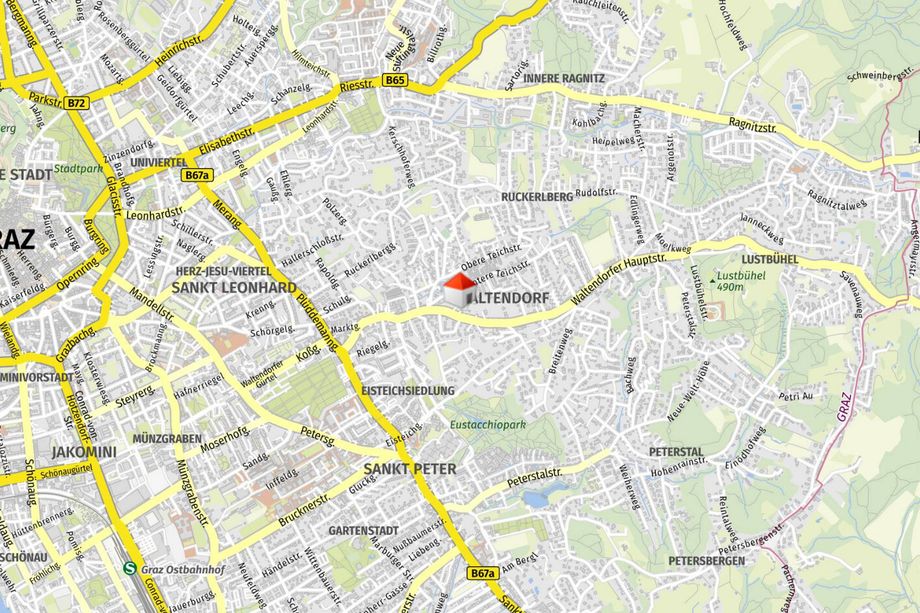 Neubauprojekt in Graz-Waltendorf - 3-Zimmer-Wohnung in Bestlage - zu kaufen