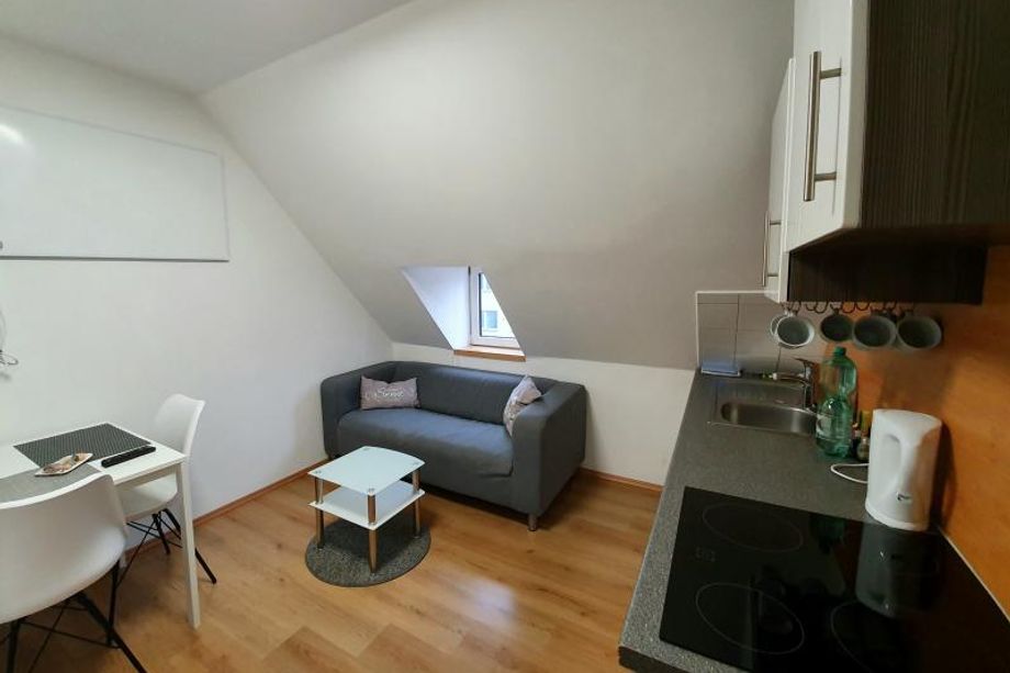 Ideal für Kurzaufenthalte: möbliertes Apartment in Linz, nähe Bahnhof