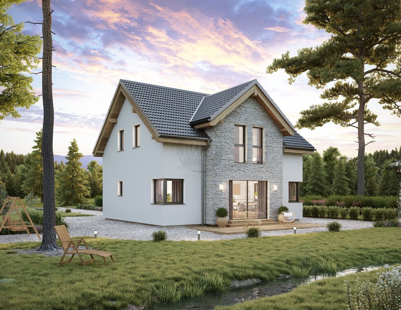 Neues Einfamilienhaus