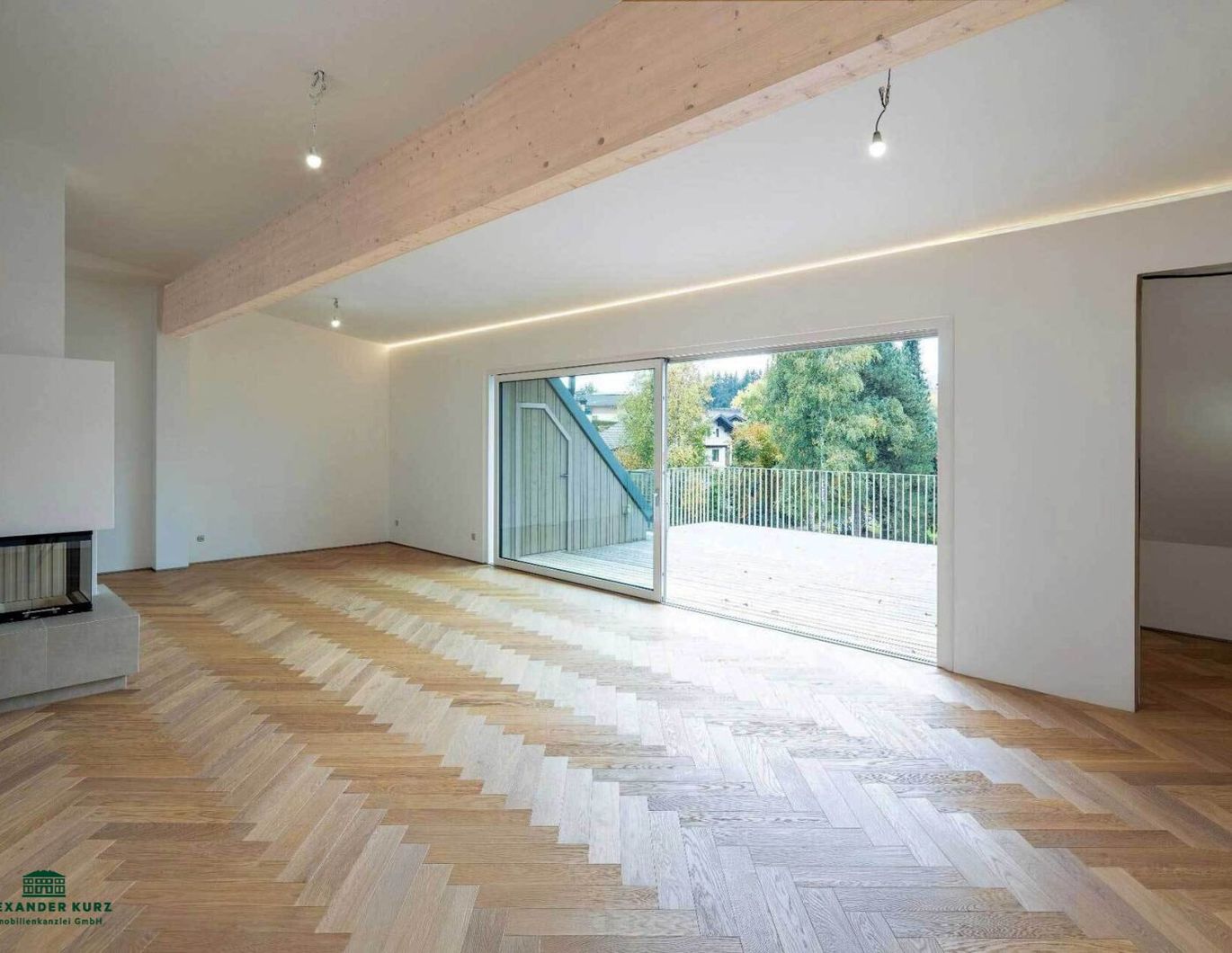 Bezugsfertiges Penthouse mit Seeblick am Irrsee