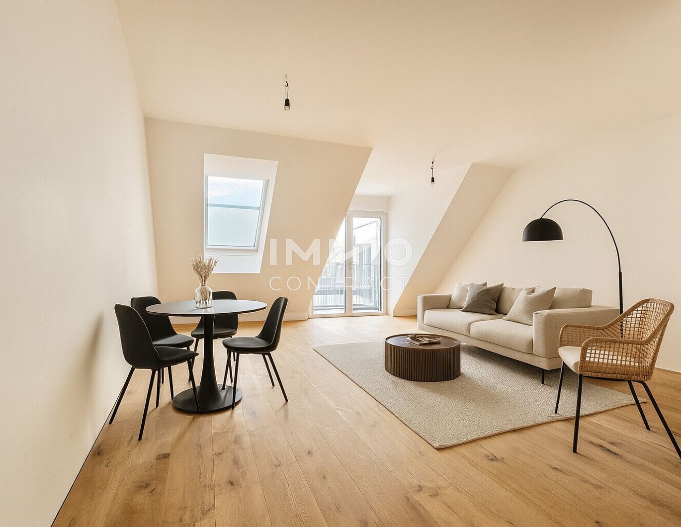 Provisionsfreie 3-Zimmer-Dachgeschoßwohnung - Ruhige Wohnqualität mit exzellenter Anbindung