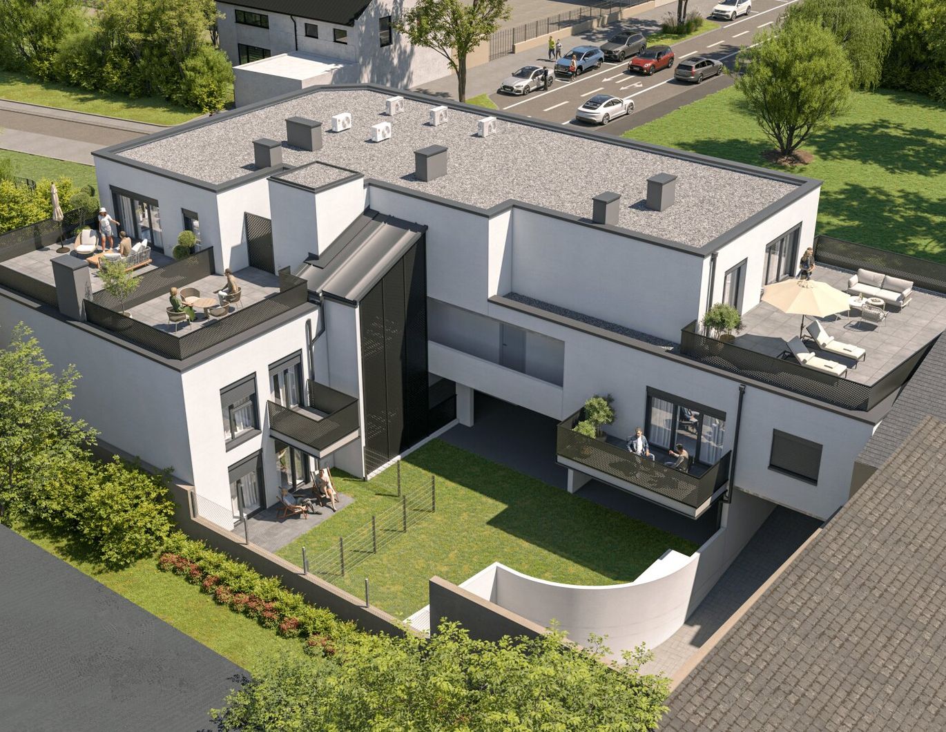 JF2 - Moderne 4-Zimmer-Gartenwohnung in zentraler Lage von Brunn am Gebirge - TOP 2