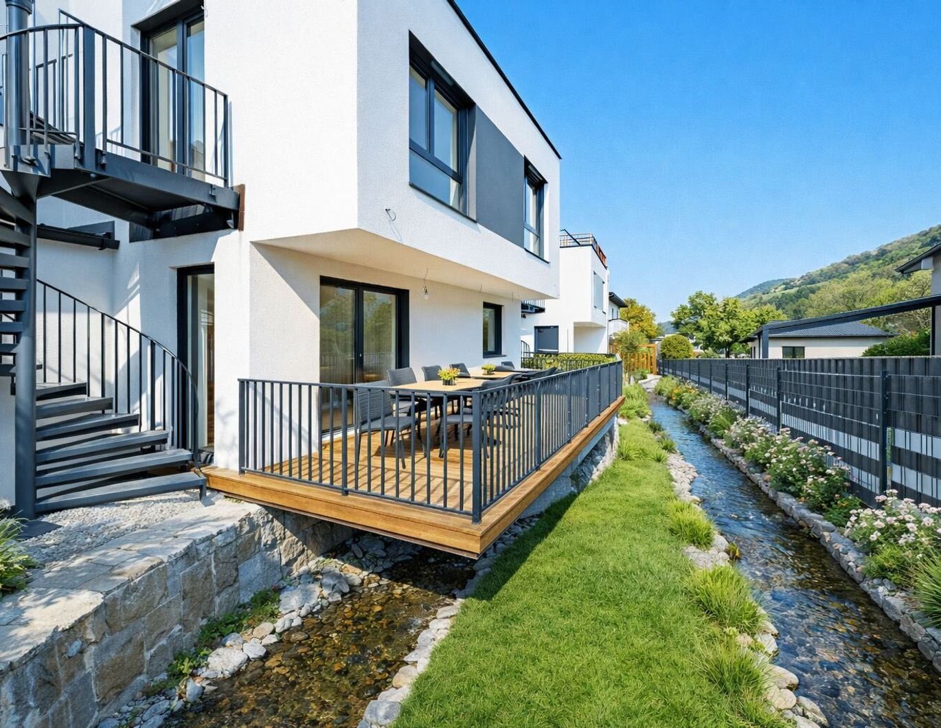 Smart-Luxus Traumhaus - Exklusives Wohnen im grünen Paradies, mit Stil, Eleganz & maximalem Komfort