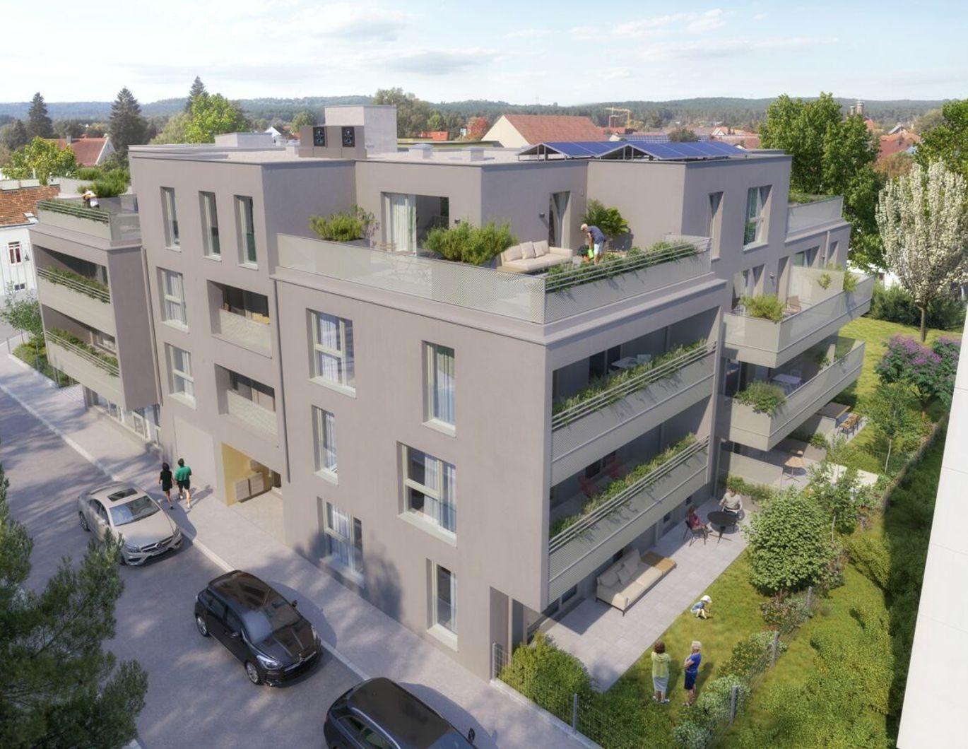 gut geschnittene 2 Zimmerwohnung mit großer Terrasse_Top 5_EDMUND BAUBEGINN!