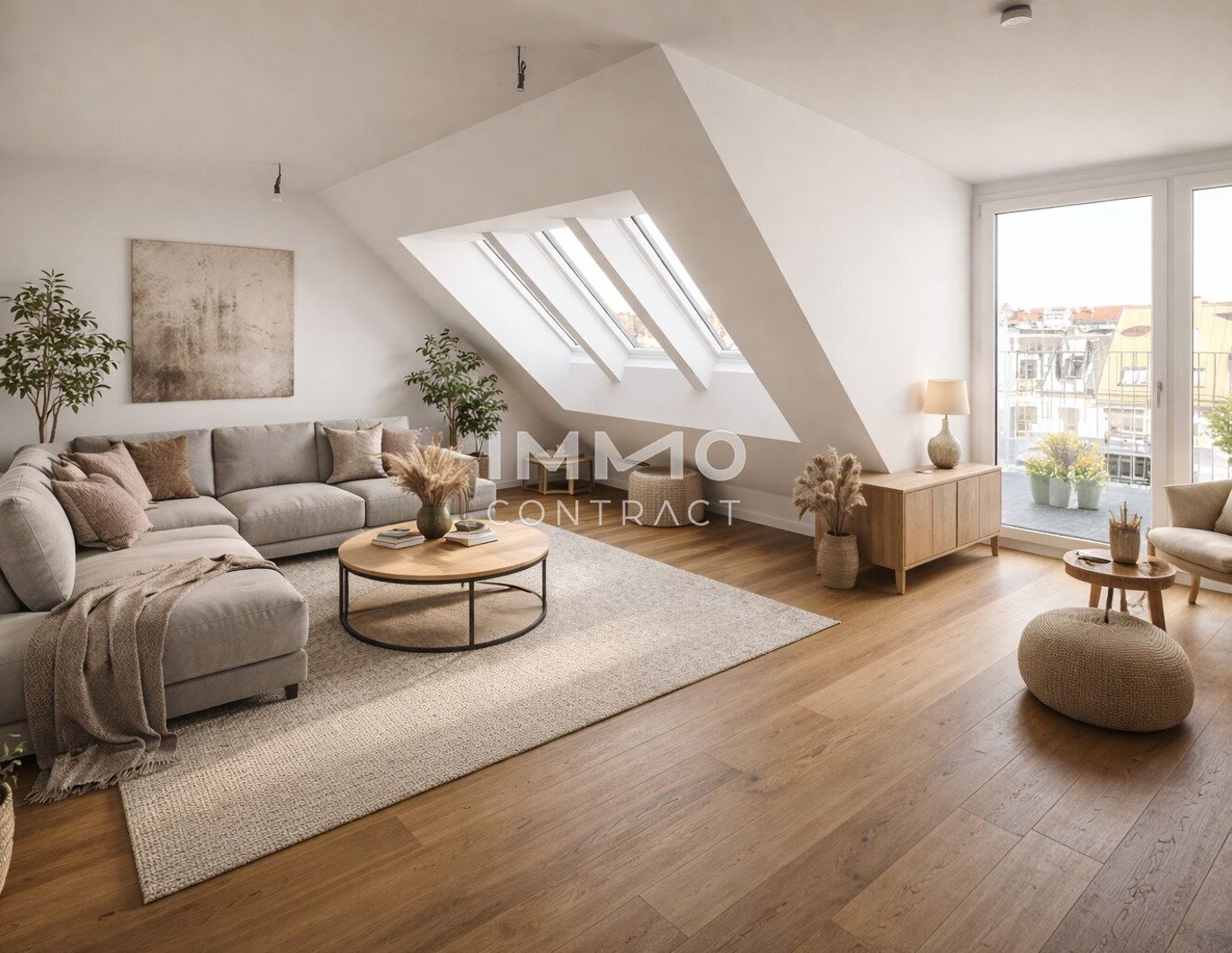 Einziehen & wohlfühlen direkt in U-Bahn Nähe: 3-Zimmer DG-Wohnung mit Balkon und Terrasse