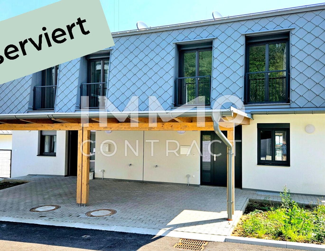 RESERVIERT! Mietkauf: Elegante Doppelhaushälfte mit Weitblick - Modern, hell, geräumig