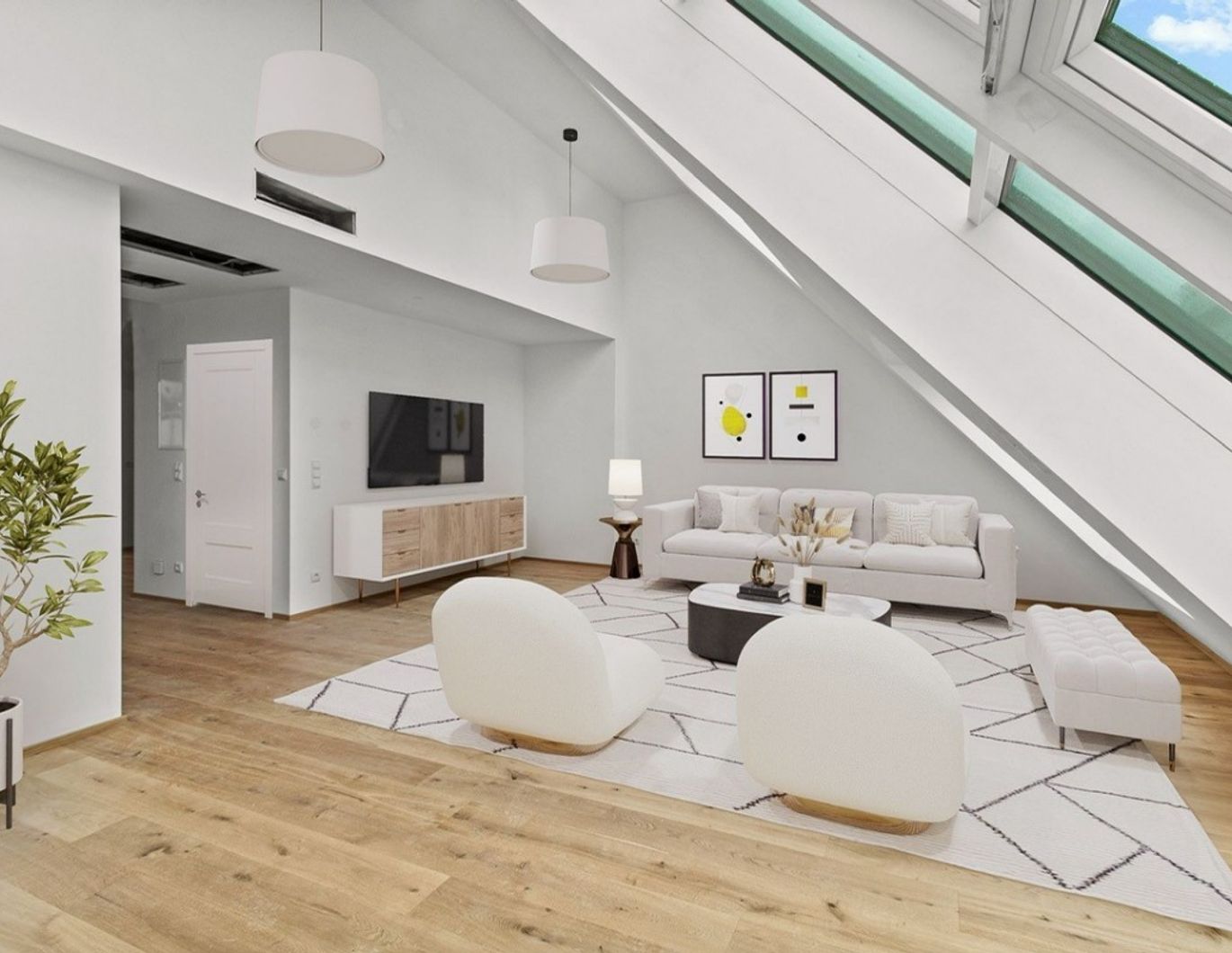 ++ LUXUS IM HERZEN DER STADT ++ Dachgeschossloft mit FREIFLÄCHEN