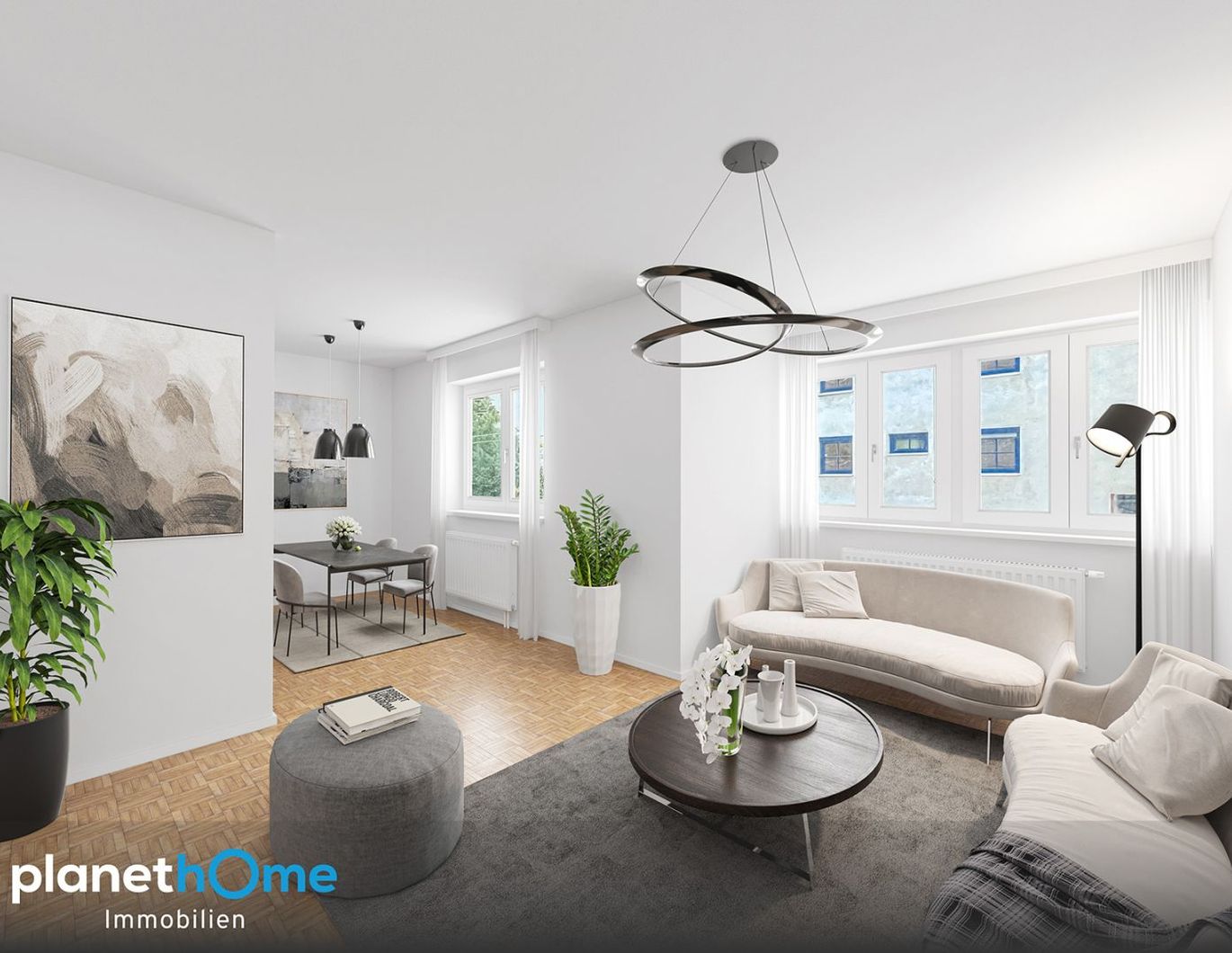 Charmante 3-Zimmer-Wohnung mit Wohlfühlatmosphäre und Garage in Floridsdorf