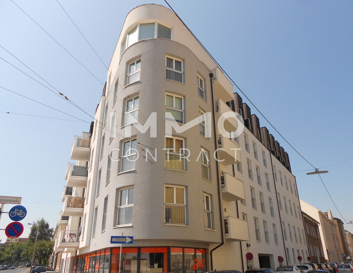 Moderne 3-Zi Wohnung in der Raimundstraße mit hofseitigem Balkon