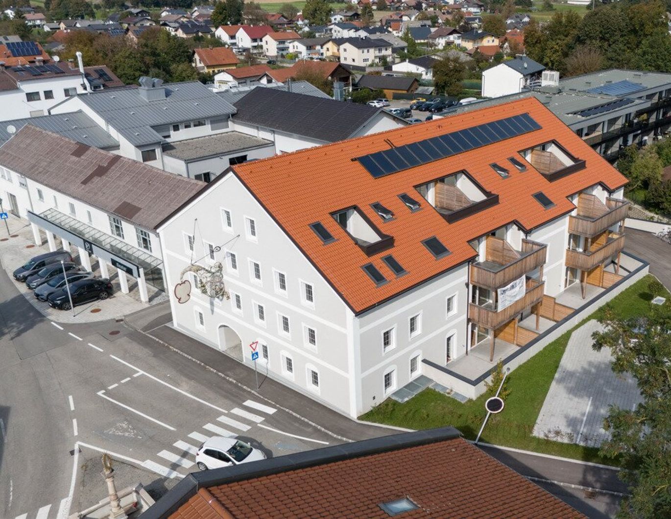 Moderne Erdgeschosswohnung mit Terrasse und Tiefgarage