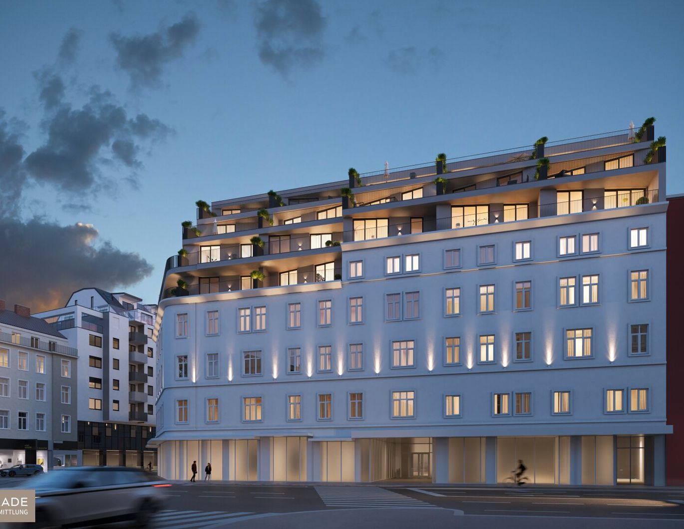 Dachgeschosswohnen am Floridsdorfer Spitz - Modern. Zentral. Stilvoll