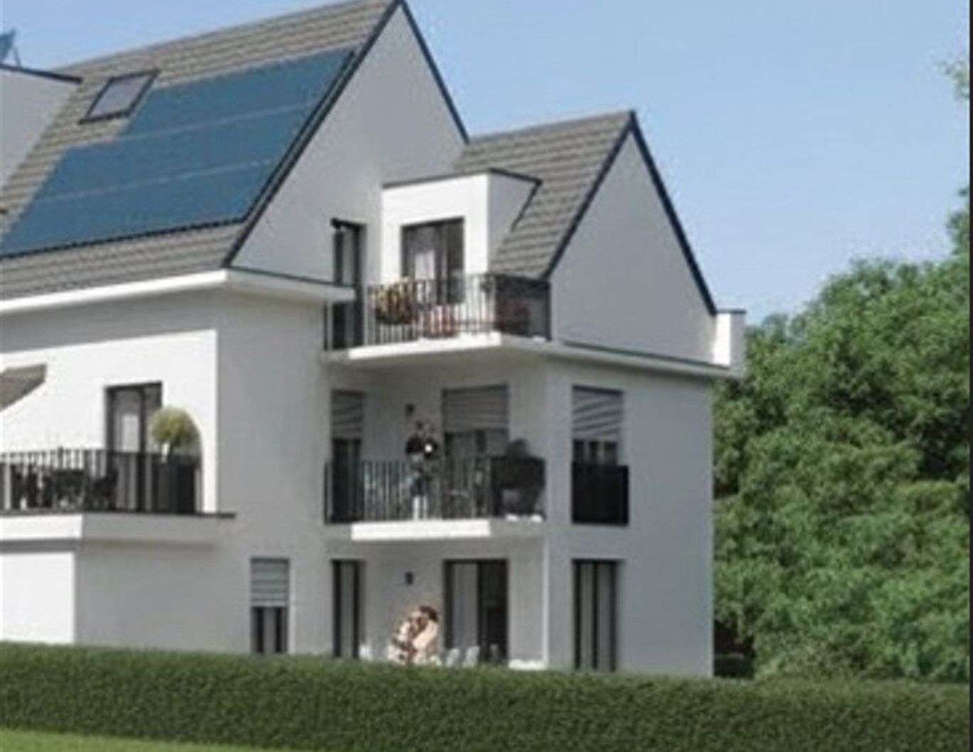 Traumhaftes Reihenendhaus in Linz: Erstbezug mit Garten, Balkonen Garage optional mit Personenaufzug