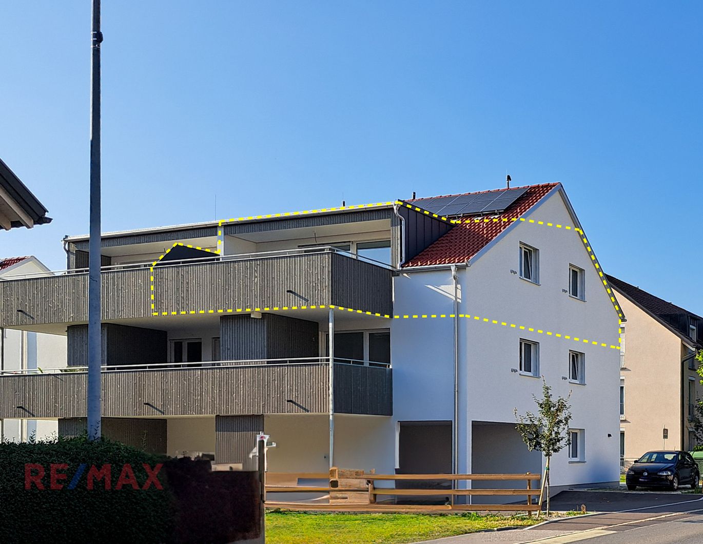 PROVISIONSFREI! Stilvolle 3-Zimmer-Dachgeschosswohnung in Wolfurter Neubauwohnanlage