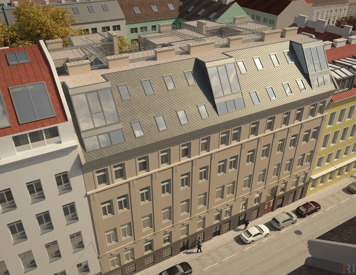 Baubewilligter Rohdachboden