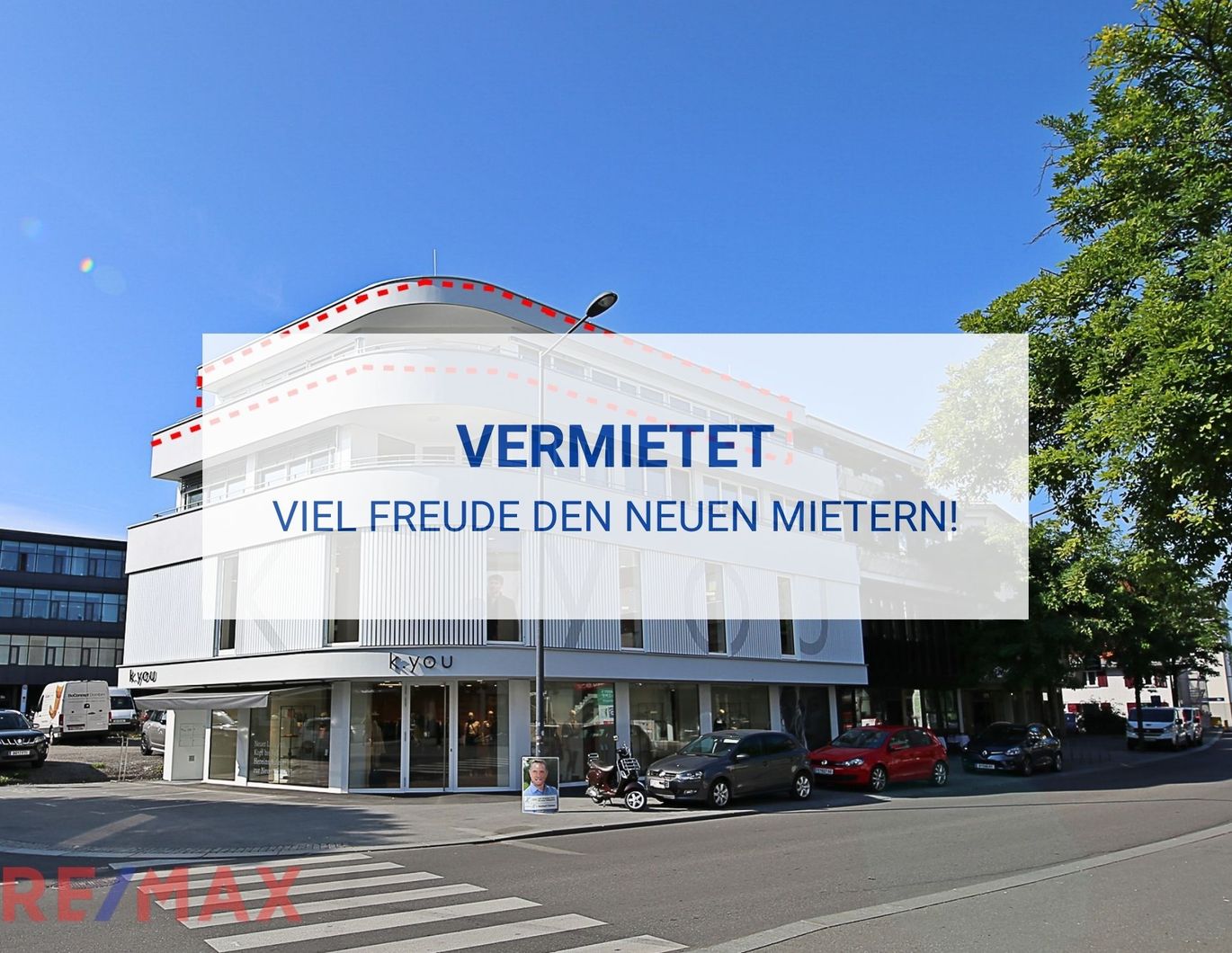 4-Zimmer-Penthousewohnung mitten in Dornbirner zu mieten