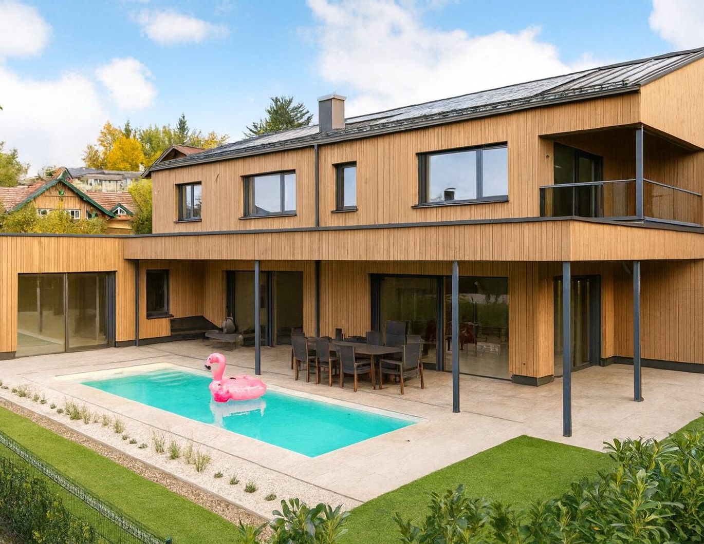 Exquisite Neubau-Luxusvilla mit Seeblick und Pool / Provisionsfrei