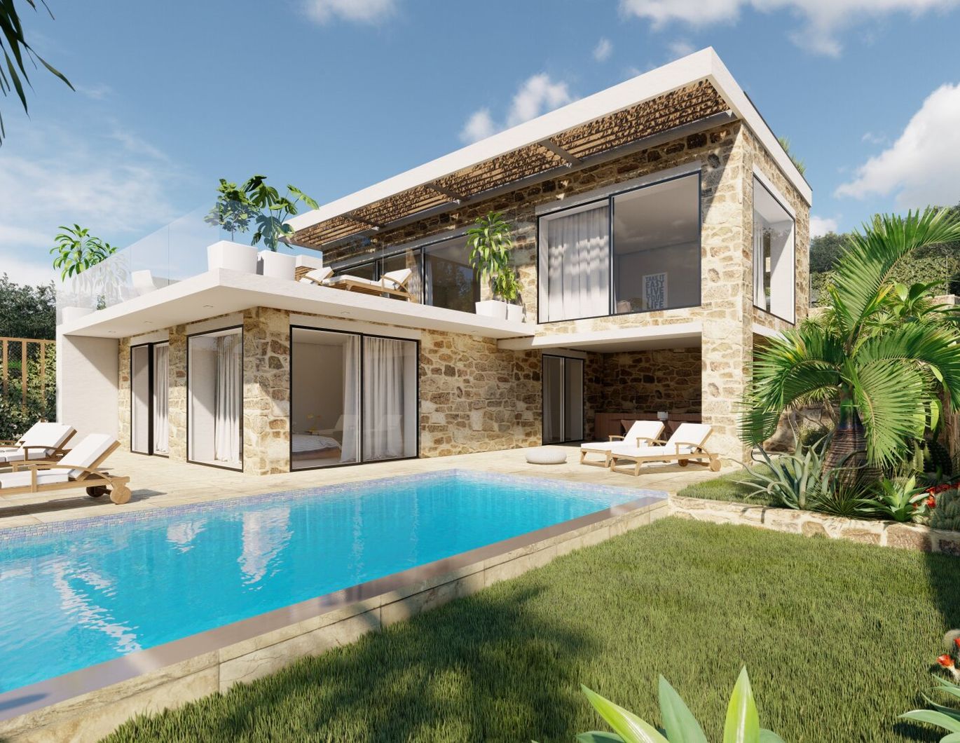 DESIGNER VILLA MIT INFINITY POOL UND MEERBLICK // OLIVE GARDEN // TOP LOCATION // COSTA NAVARINO // GRIECHENLAND