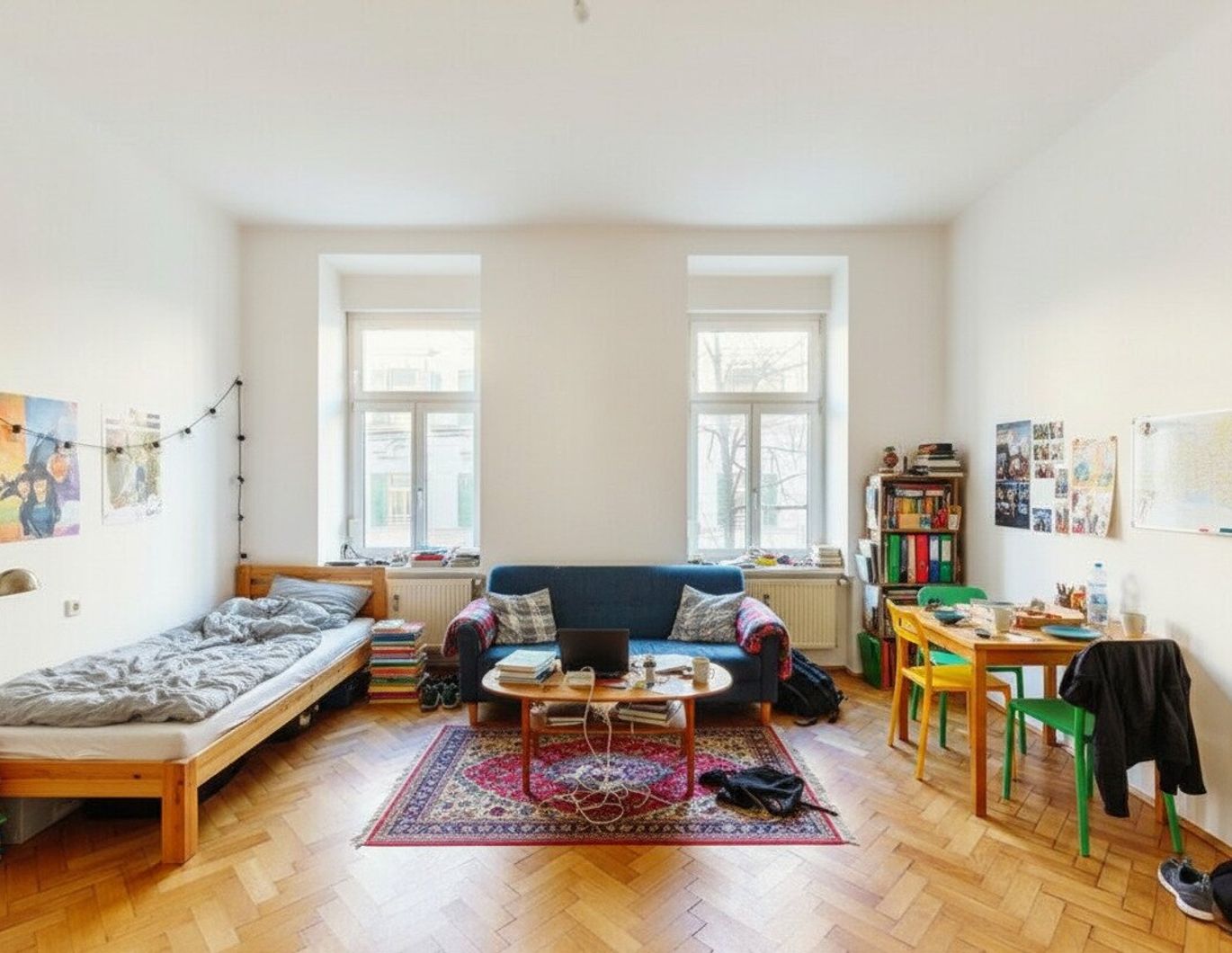 Lichtdurchflutete Wohnung mit Extra-Kabinett in Toplage Steyrergasse