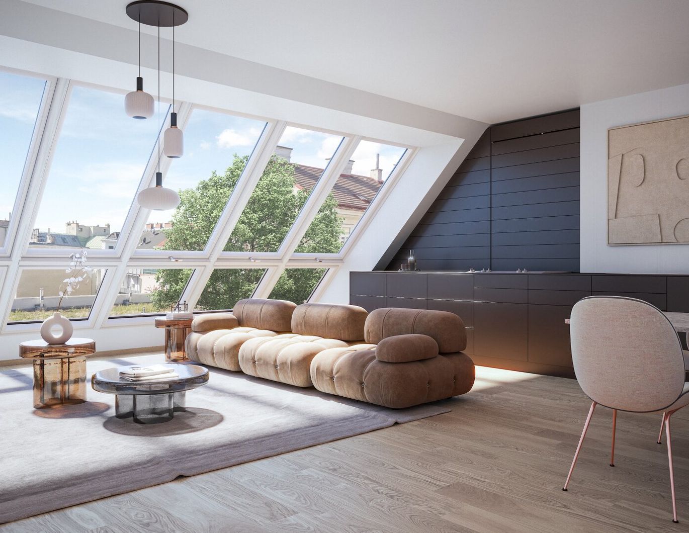 THE TEMPTATION - 4 ZI - Maisonette - 3 Terrassen- Nordsüd