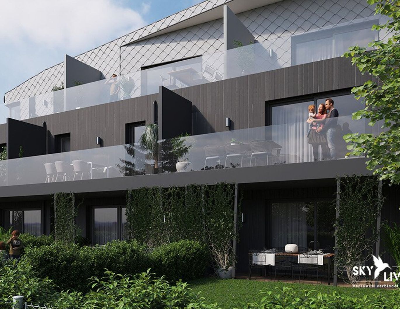 Neubauprojekt Traun - SkyLiving - VerTraun - Ankommen, Entspannen, Zuhause sein