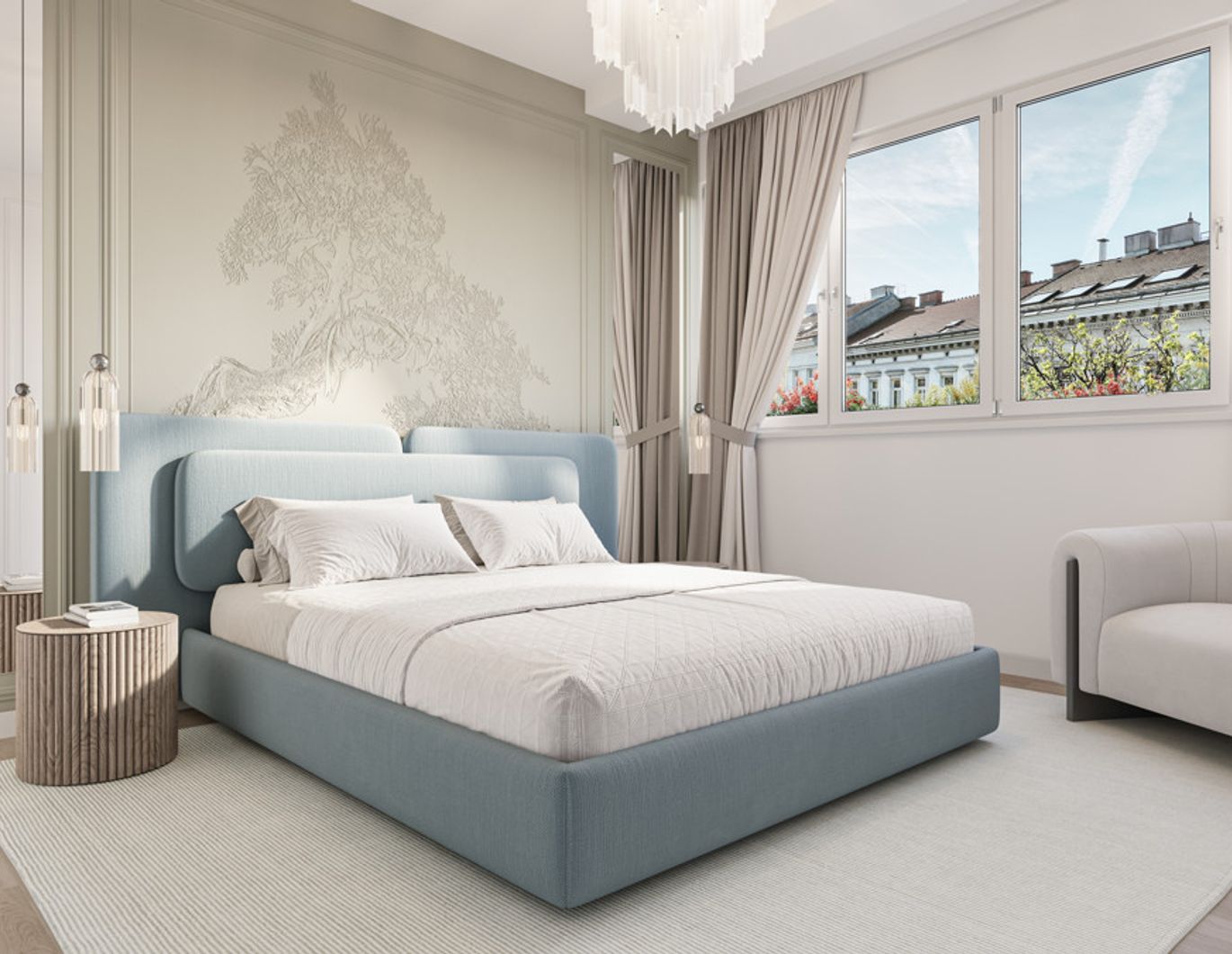 NEU! Viel Platz & Licht: 4 Zimmer Wohnung mit zwei Freiflächen und zwei Bädern
