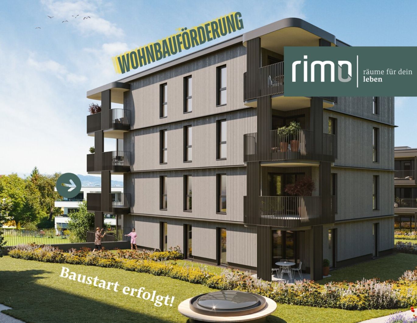 4-Zimmer-Terrassenwohnung in Götzis - Top B4
