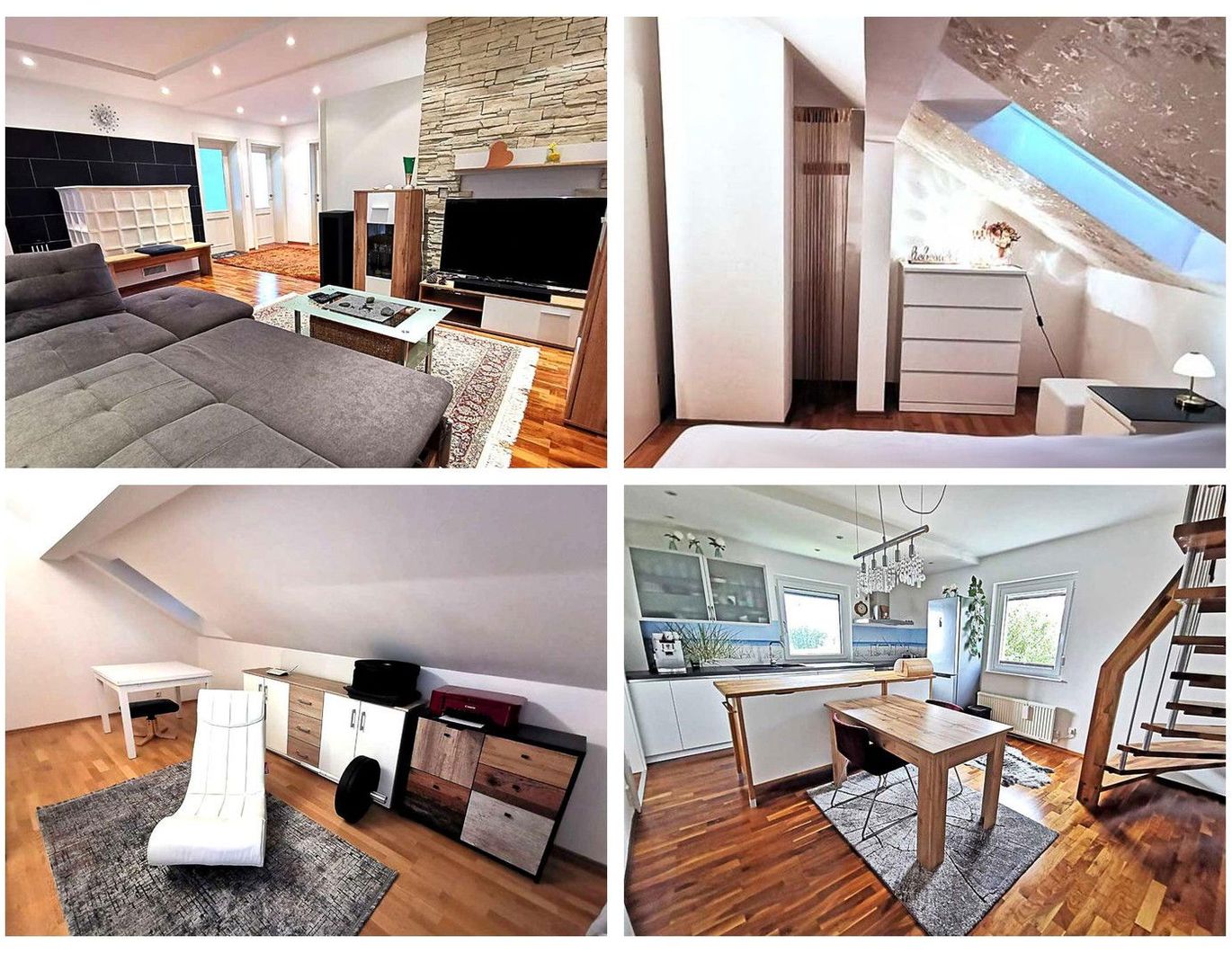 PROVISIONSFREI - Familienfreundliche Seeblick-Maisonette St. Lorenz / Mondsee