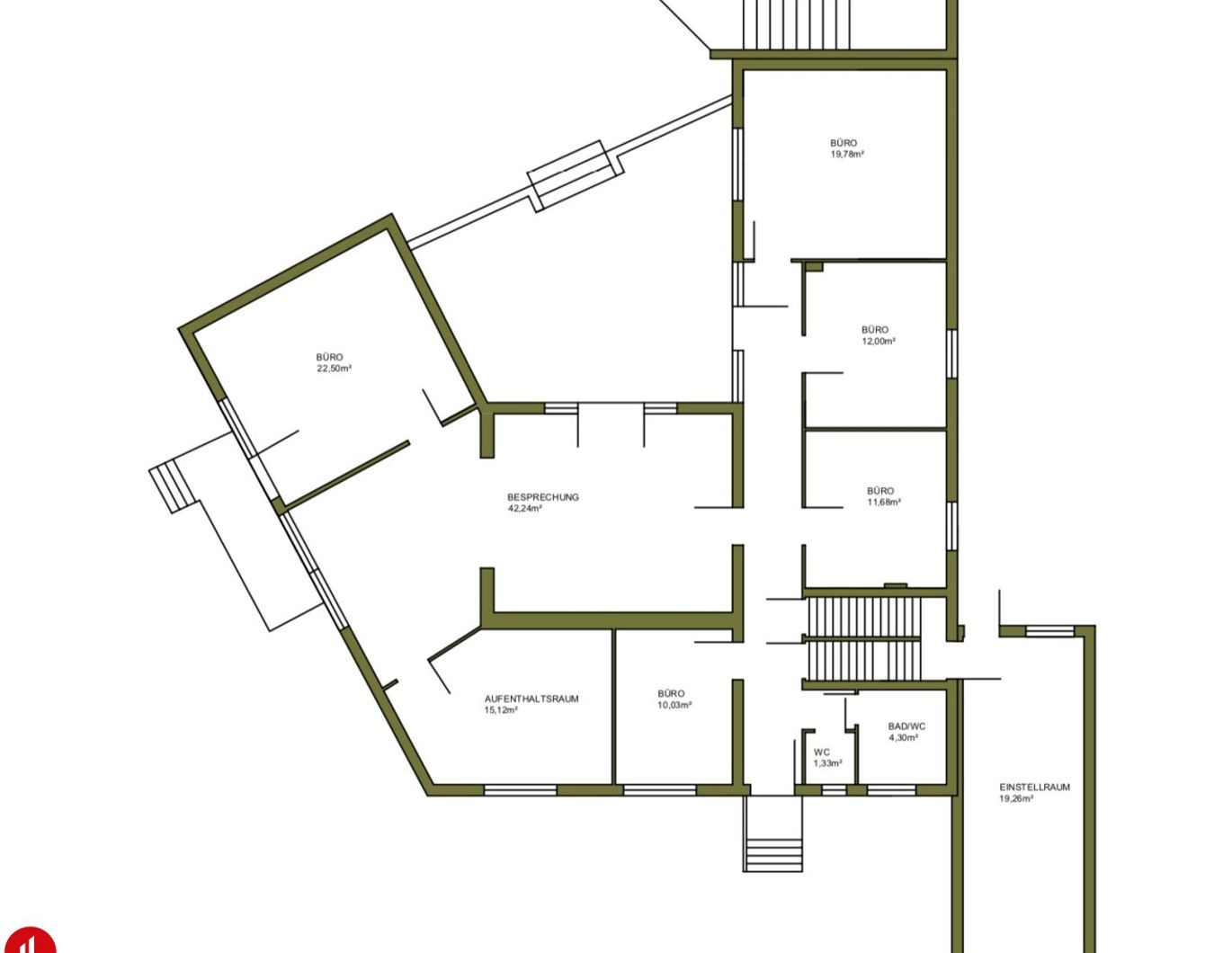 Schwechat - Bürogebäude/Mitarbeiterwohnhaus