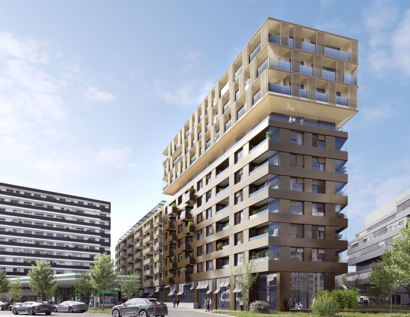 Directly at the main train station: Commission-free + Completion in October