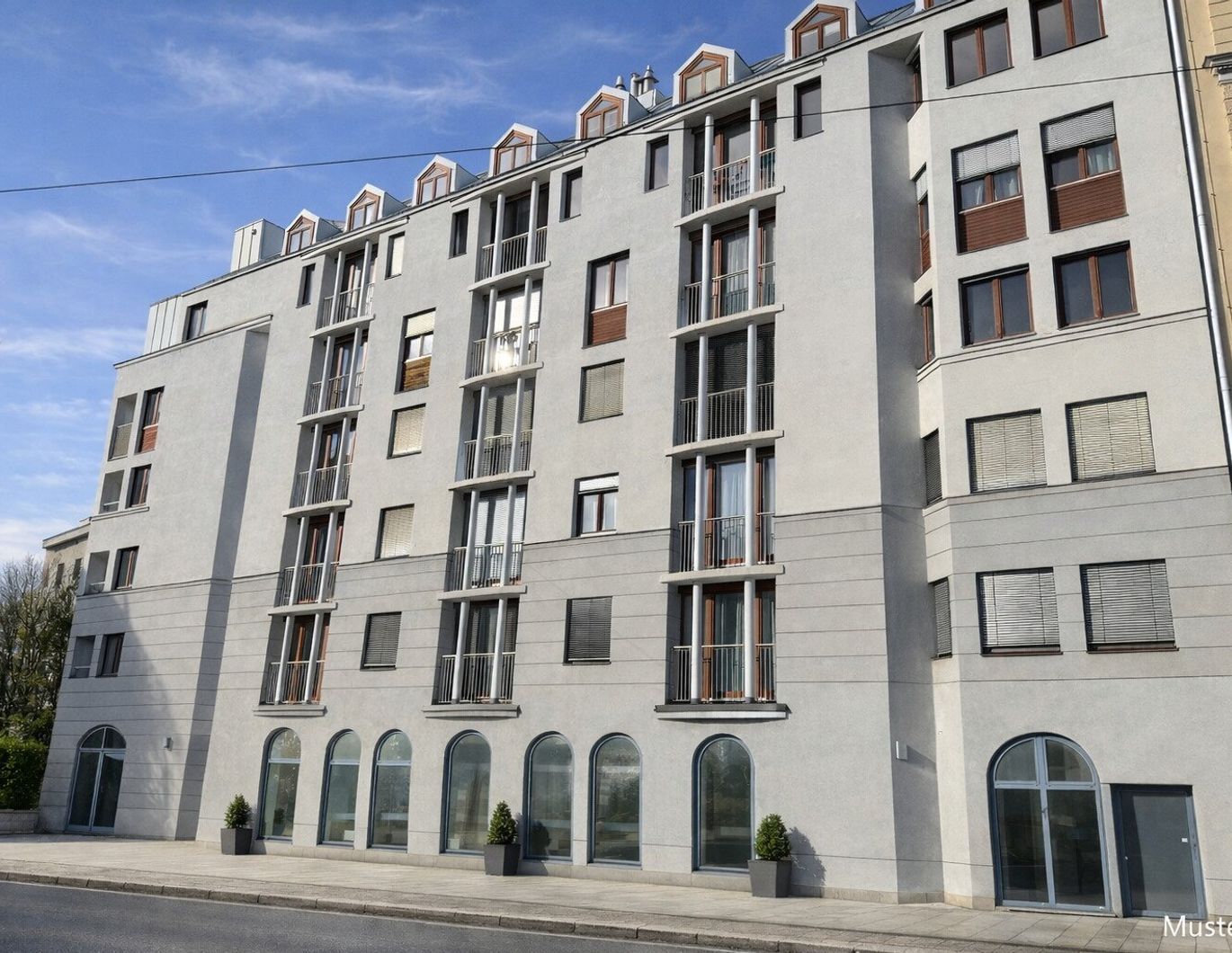 Dachgeschoss-Highlight mit Weitblick über Wien - Stilvolle 1-Zimmer-Wohnung im 5. Bezirk