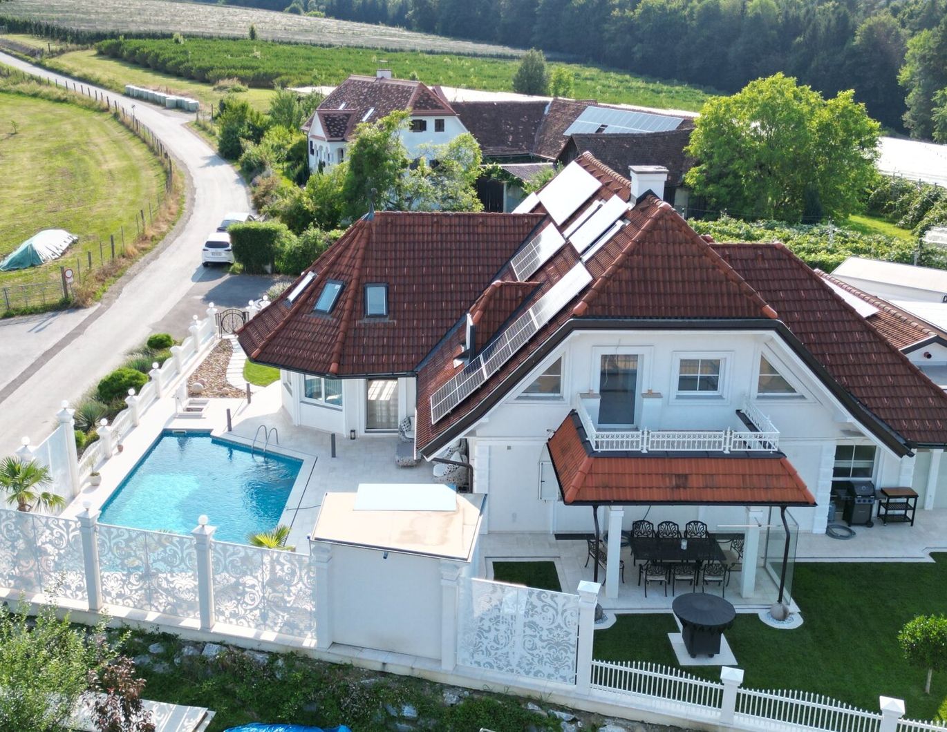 Steirische Apfelstraße nähe Weiz! LUXURIÖSES ANWESEN MIT ATEMBERAUBENDEN PANORAMABLICK!!!