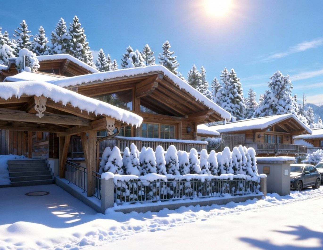 Luxuriöses Berg-Chalet mit unvergleichlichem Blick auf den Wilden Kaiser