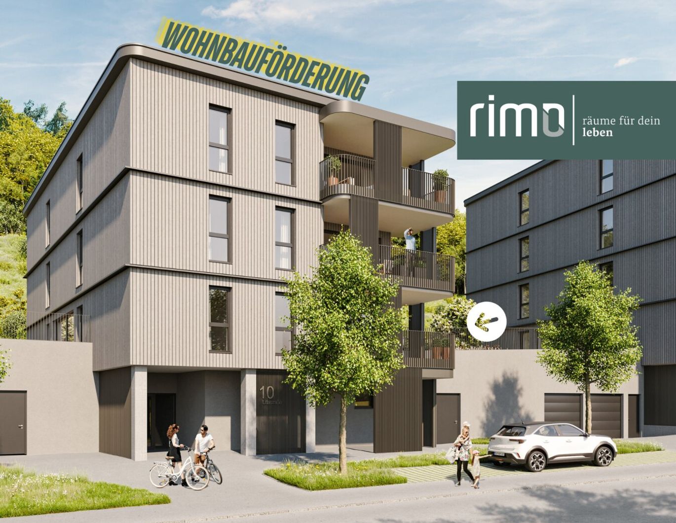 3-Zimmer-Gartenwohnung in Götzis - Top A3