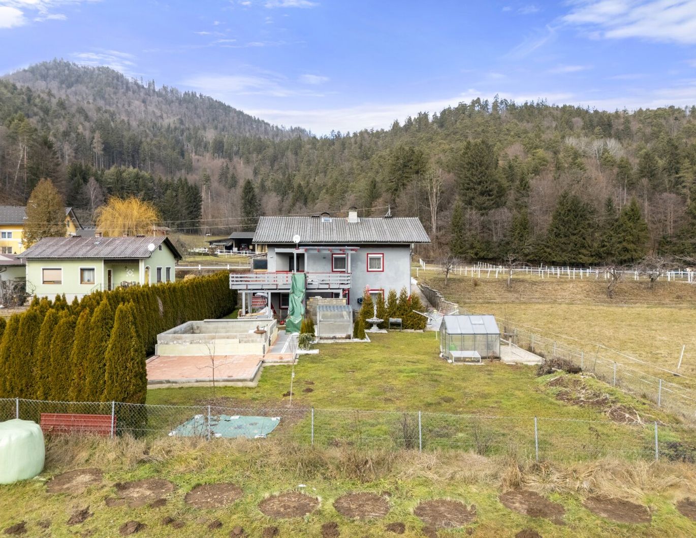 Teilsaniertes 140m² Wohnhaus mit 1.012m² schönem Grundstück in Ruden bei Völkermarkt - St. Radegund