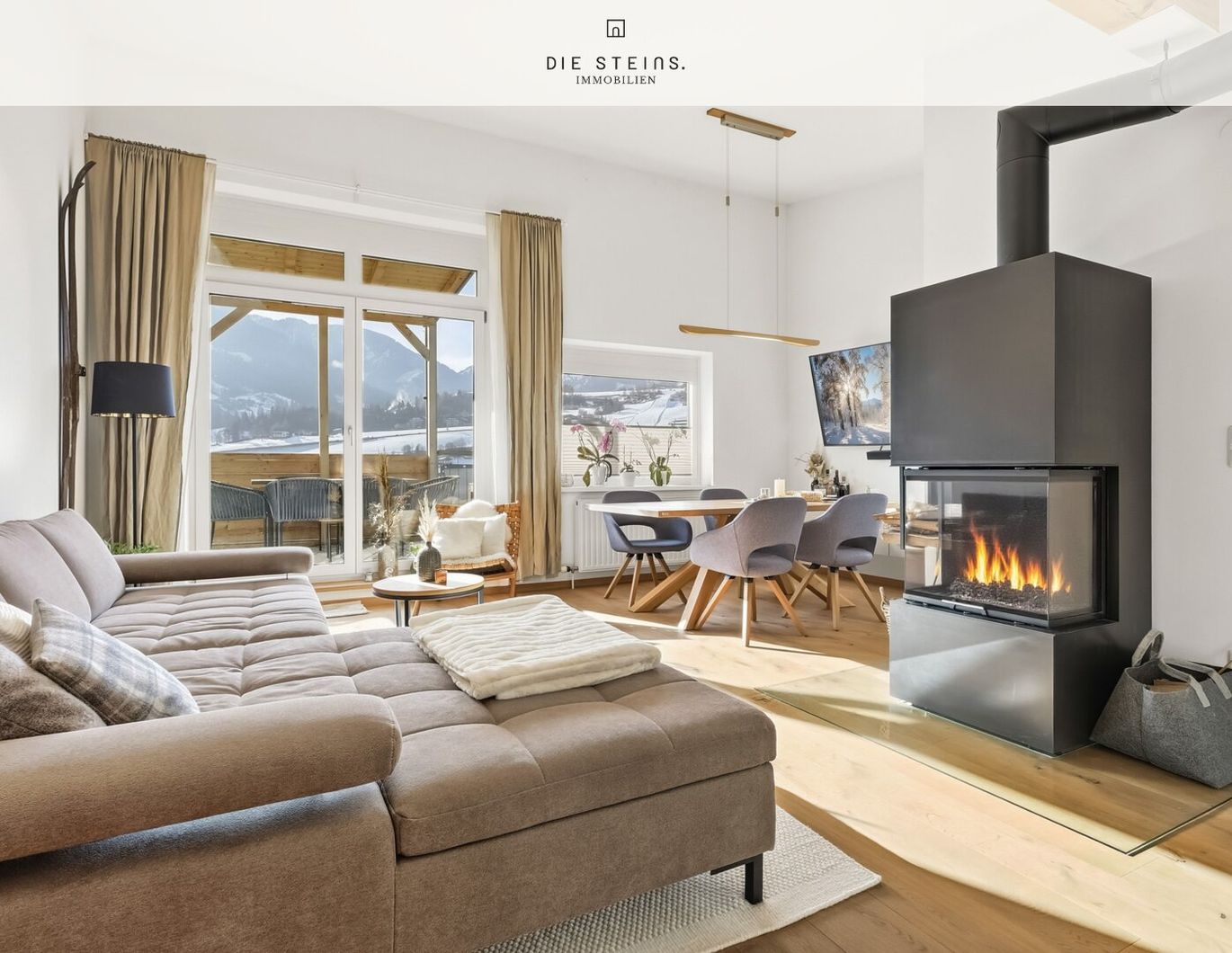 Traumhaftes 4-Zimmer-Penthouse in Schladming - mit Panoramablick & Sauna!