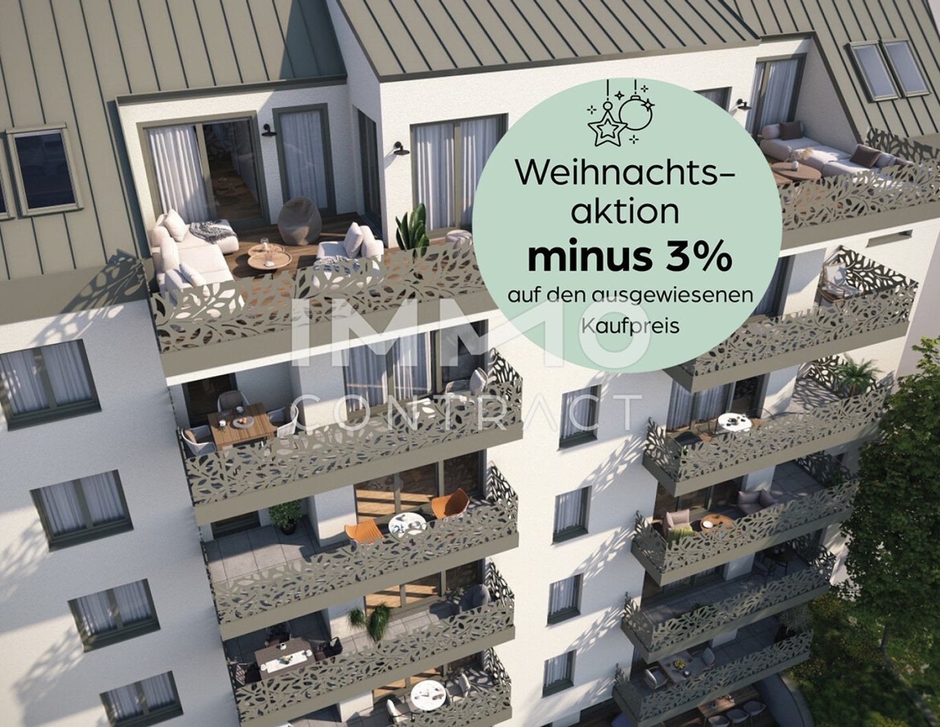 Hochwertige 2 Zimmer mit Balkon! Schlüsselfertig und Provisionsfrei