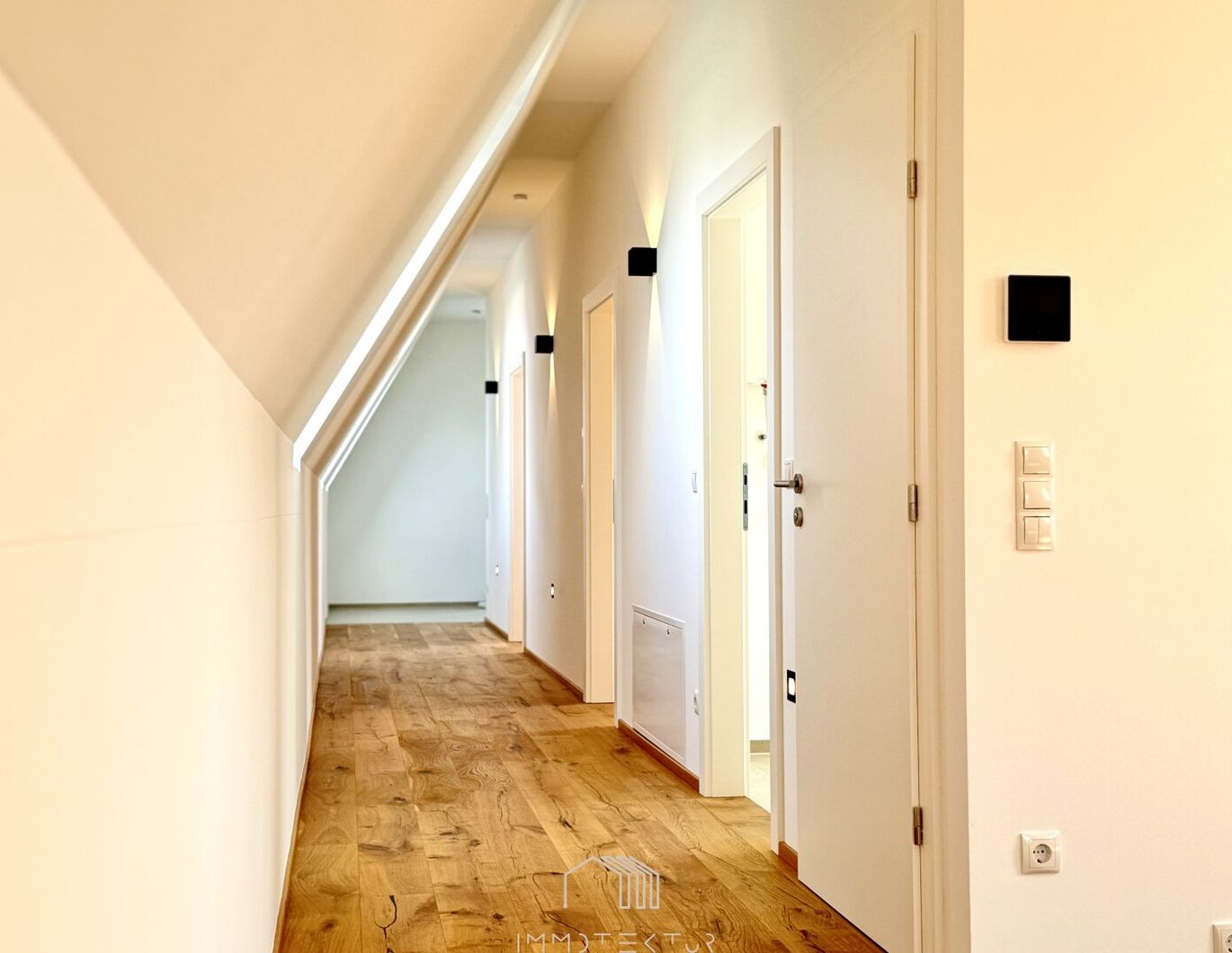 DACHTERRASSE: Geräumige 3-Zimmer-Wohnung mit Parkplatz in Liebenau - ERSTBEZUG