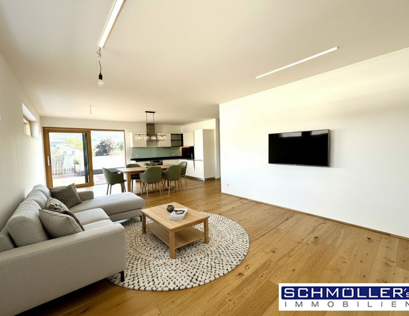 Penthaus mit Naturblick über den Dächern von Bad Schallerbach