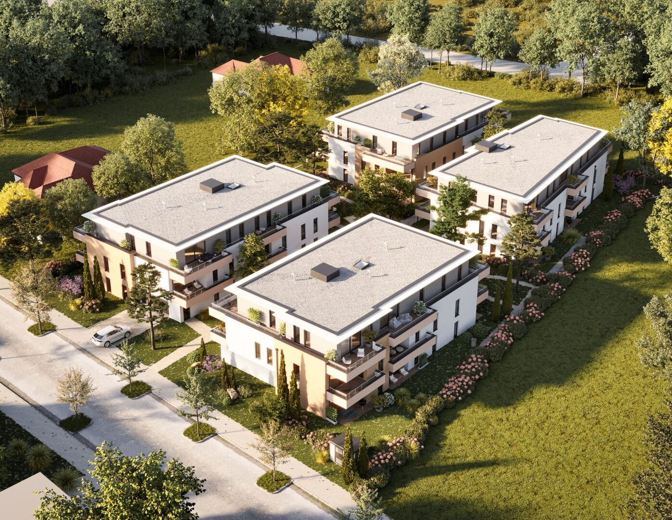 ERSTBEZUG! Ideal geschnittene 2-Zimmer-Wohnung | Schlafzimmer mit Schrankraum | Loggia