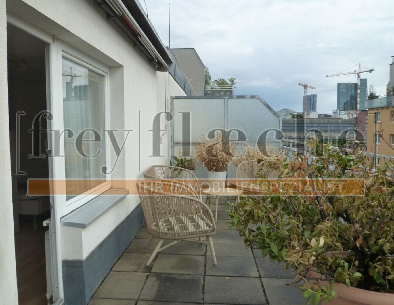 Wohnen mit großer Terrasse