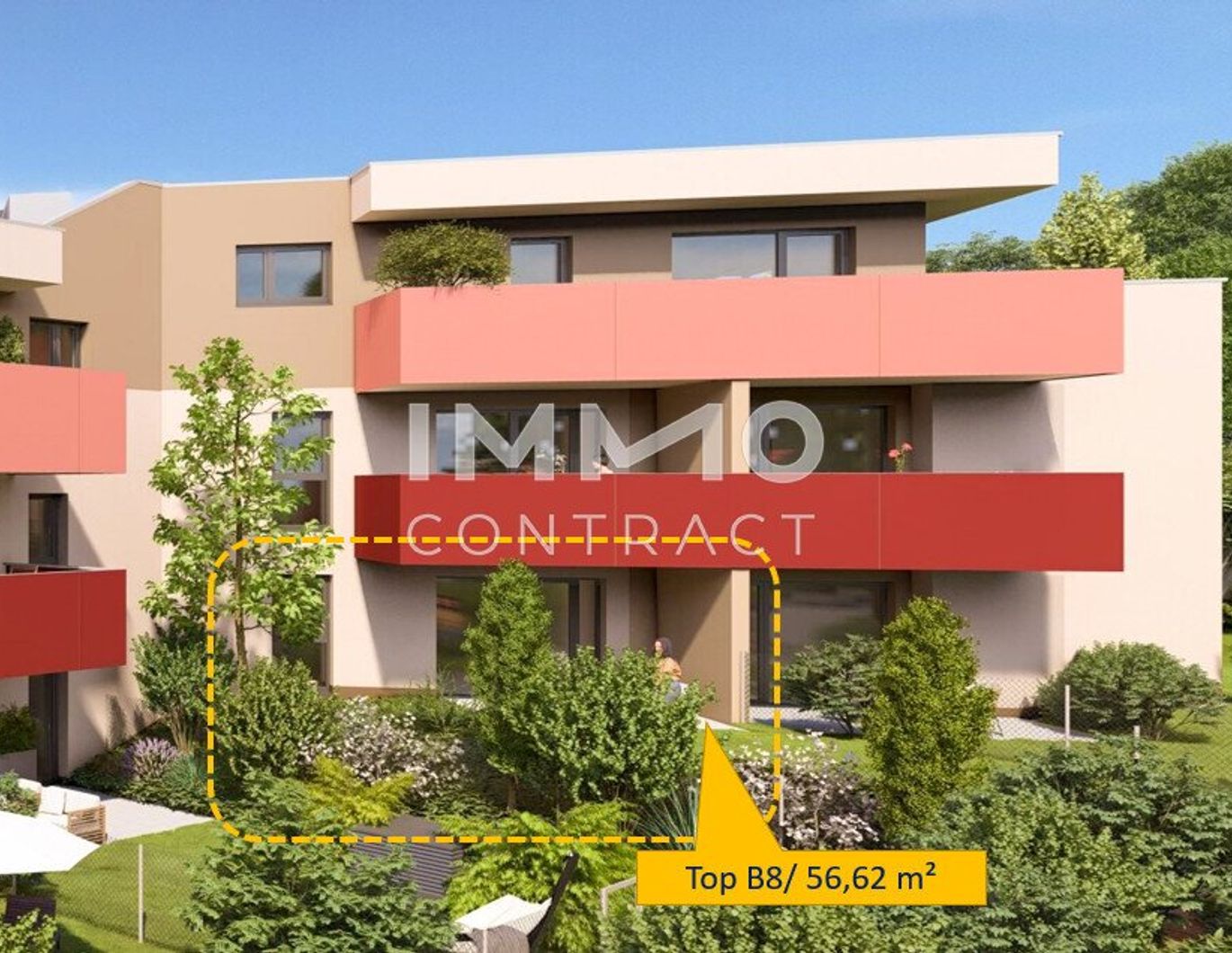 Sonnige 2Zi Gartenwohnung in den STADTTERRASSEN PEUERBACH - provisionsfrei! ** JETZT FRÜHKÄUFER-RABATT!**