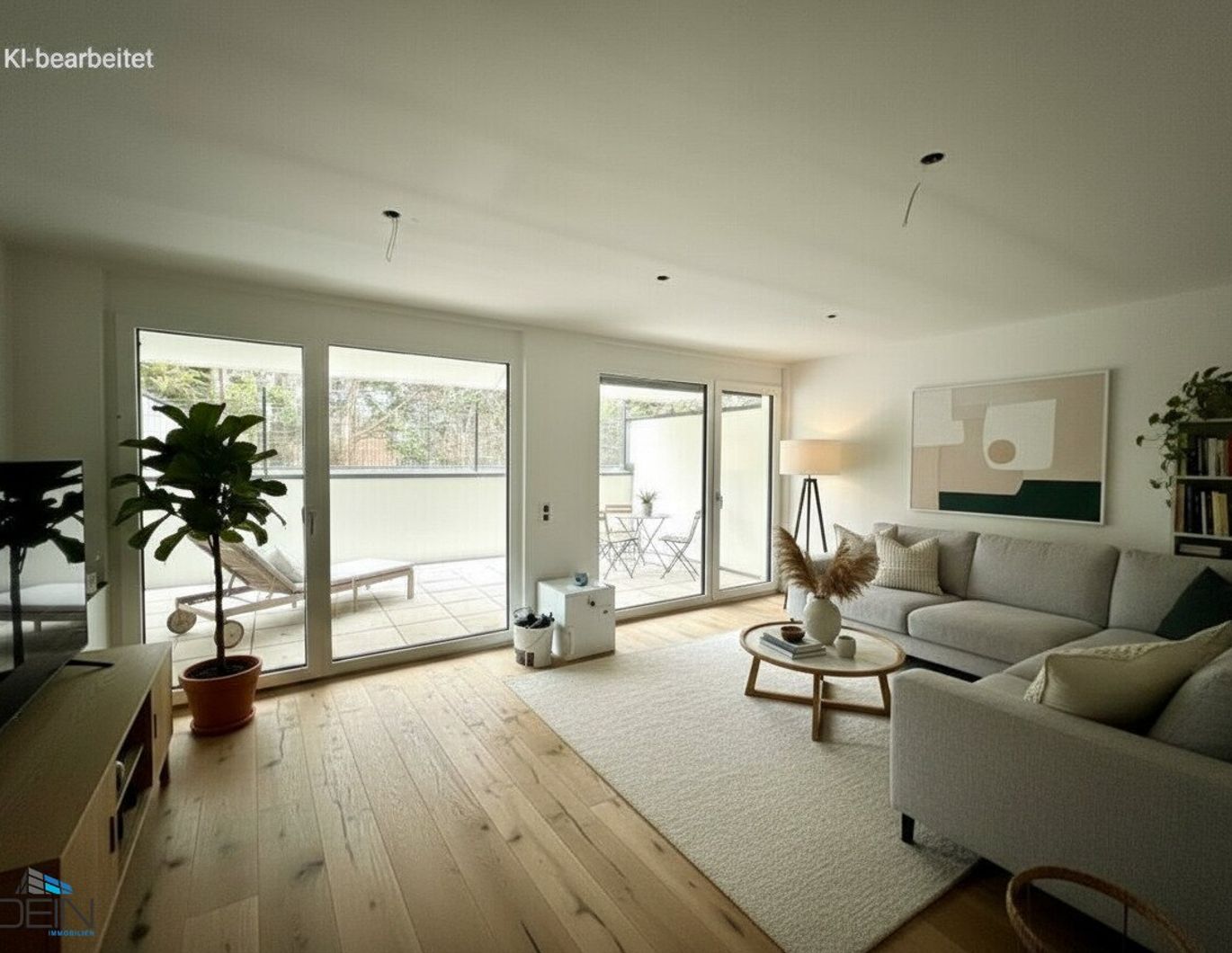 ERSTBEZUG! RUHIGE 3 ZIMMER EG-WOHNUNG MIT EINER TERRASSE NÄHE MARCHFELDKANAL!