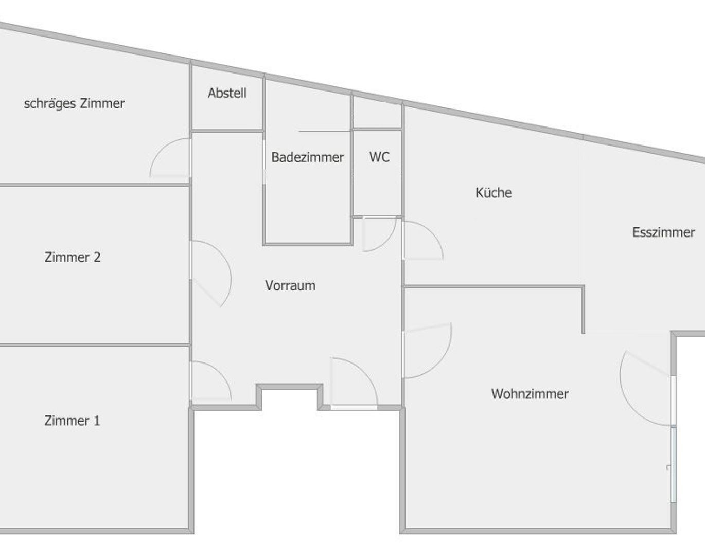 Privat: Wohnung im Erdgeschoss mit Garten, Kellerabteil und Garage