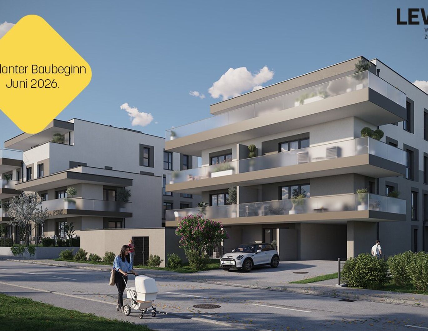 A05 | 3-Zimmer mit Garten und großer Terrasse - Leonding