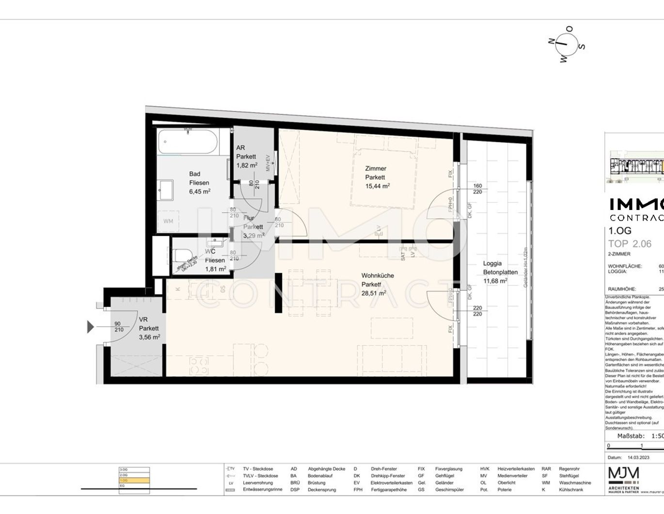 Stock2Live Exklusive Wohneinheiten 42qm - 120qm in Stockerau! _fußläufig zu Schule und Bahnhof!