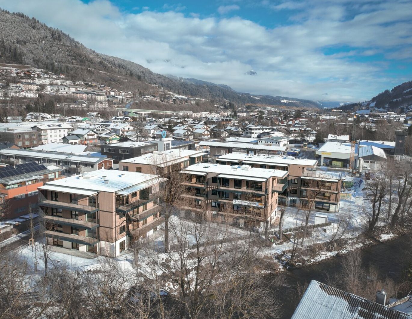 Bezugsfertig: 3-Zimmer-Etagenwohnung mit Balkon in Schladming